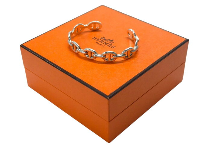 楽天市場】極美品 HERMES エルメス シェーヌダンクル アンシェネ 