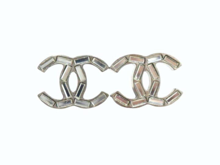 楽天市場】極美品 CHANEL シャネル ピアス ココマーク 両耳 スクエア 
