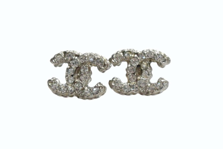 楽天市場】極美品 CHANEL シャネル ココマーク ピアス 両耳  