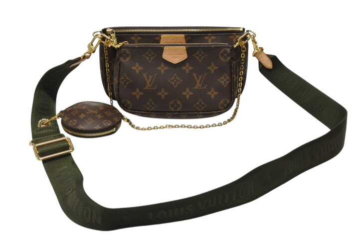 楽天市場】極美品 LOUIS VUITTON ルイヴィトン ミュルティポシェット 
