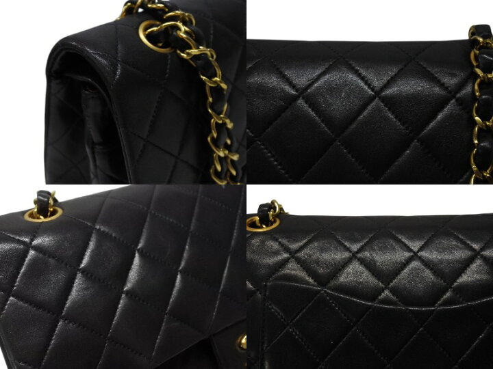 楽天市場】CHANEL シャネル マトラッセ25 Wフラップ Wチェーン 