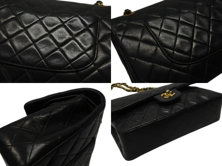 楽天市場】CHANEL シャネル マトラッセ25 Wフラップ Wチェーン 