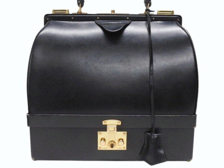 楽天市場】HERMES エルメス ヴィンテージ STEEL VANITY BAG サック 