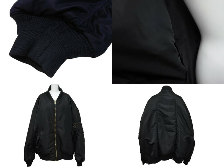 楽天市場】VETEMENTS ヴェトモン 18AW CUT-UP REVERSIBLE BOMBER 