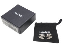 楽天市場】シャネル chanel ピアス ココマーク シルバー アクセサリー 