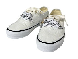 極美品 VANS×HOMME girls バンズ×オムガールズ スニーカー VN000EEUCCZ OTW by VANS ホワイト ブラック 中古 4b007535