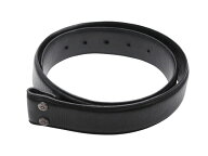 CHROME HEARTS クロムハーツ ベルト ストラップ サイズ30 ホースシュー ブラック レザー シルバー925 美…