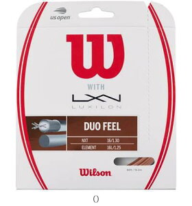 �E�B���\�� Wilson DUOFEELELEMENT125NXT16�^�Z�b�g�̔� ����6 WRZ949730 �e�j�X�R�E�V�L�K�c�g