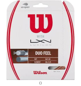 �E�B���\�� Wilson DUOFEELELEMENT125NXT16�^�Z�b�g�̔� ����6 WRZ949730 �e�j�X�R�E�V�L�K�c�g