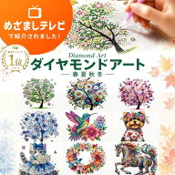 ＼0のつく日限定P5倍／【めざましテレビで紹介】 ダイヤモンドアート 春夏秋冬 アート 初心者 キット ビ…