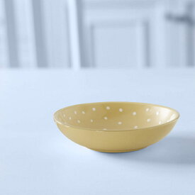 セラミックシリアルボウル ポルカドッツ レモン / Ceramic Cereal Bowl Polka Dots Lemon (送料無料 | Free Shipping)