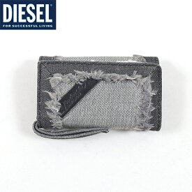 ディーゼル（DIESEL）メンズ 訳あり キーケース グレー系 　デニム素材 （サイズ/UNI）*bm3011