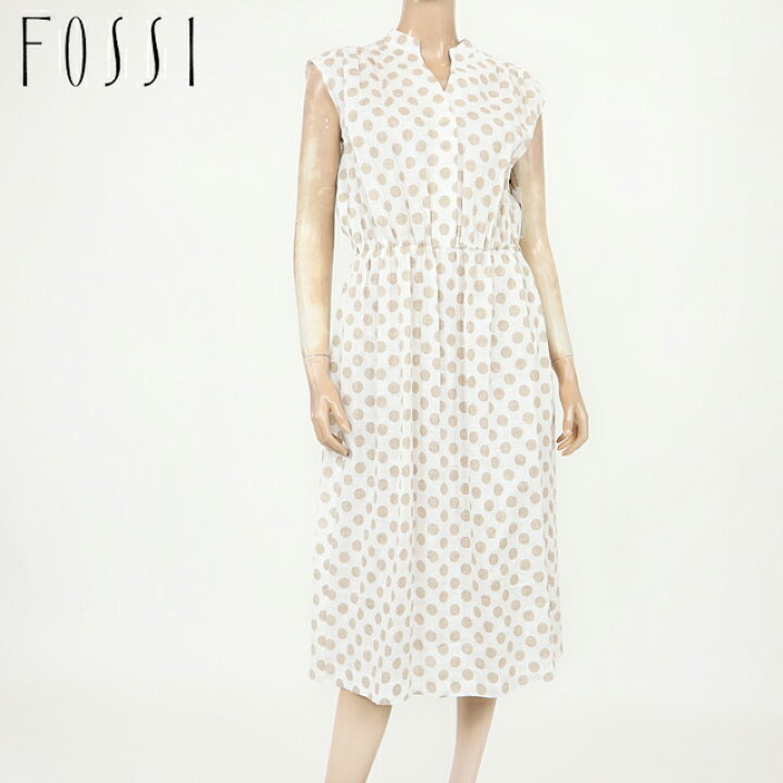 楽天市場】フォッシィ（FOSSI）レディース ロングワンピース ホワイト 