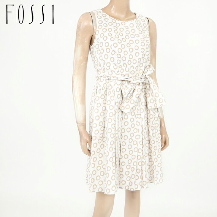 楽天市場】フォッシィ（FOSSI）レディース ロングワンピース ホワイト 