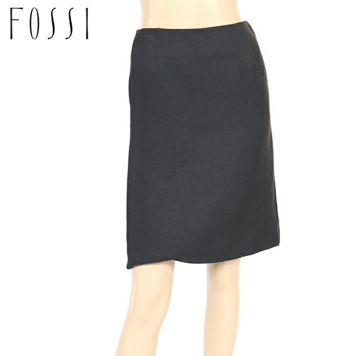 楽天市場】フォッシィ（FOSSI）レディース ひざ丈スカート ブラック系  