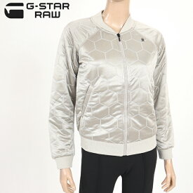 ジースターロウ（G-Star RAW）レディース 中綿入りブルゾン グレー系 　ジップアップ （サイズ/S/M）*gs0153