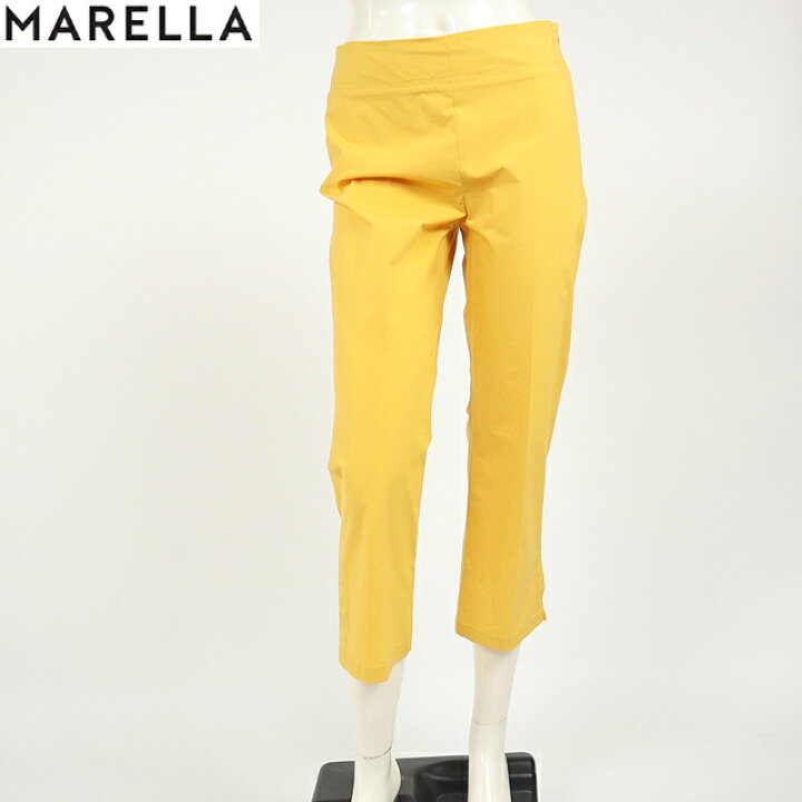 楽天市場】マレーラ（MARELLA）レディース ロングパンツ イエロー系 両 
