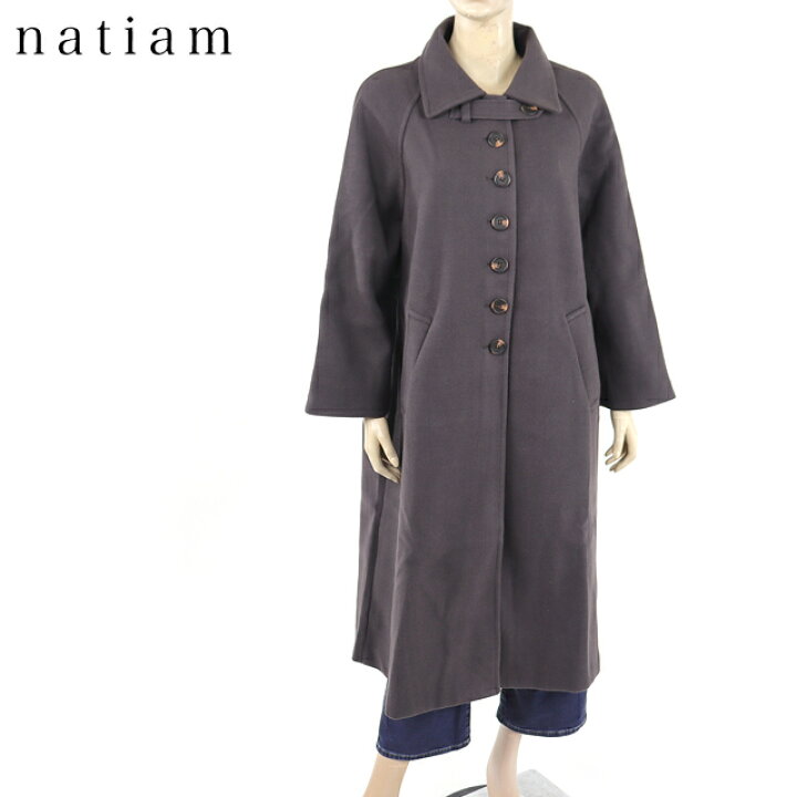 楽天市場】ナティム（natiam）レディース コート ブラウン系 ステン 
