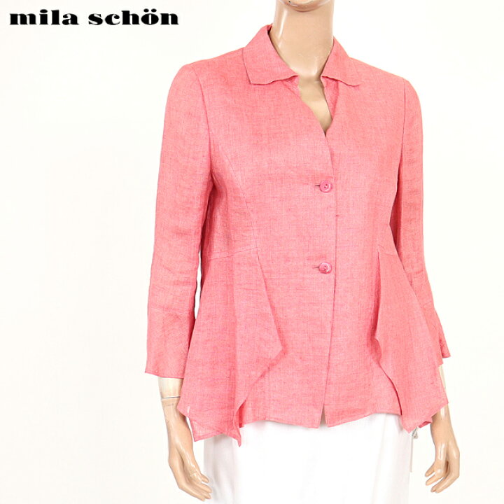 楽天市場】ミラ・ショーン（mila schon）レディース ジャケット ピンク 