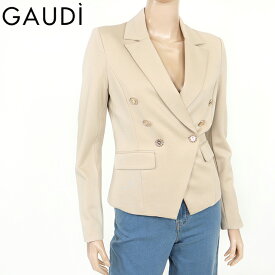 ガウディ（GAUDI）レディース ジャケット ベージュ系 　ボタン飾り （サイズ/XS/S）*uw0005