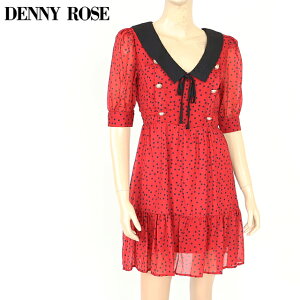 �f�j�[���[�Y�iDENNY ROSE�j���f�B�[�X �����s�[�X �~�f�B�A�� ���b�h�n �@�h�b�g�v�����g���[�XOP�@red×black �i�T�C�Y/40/42�j*wd0033