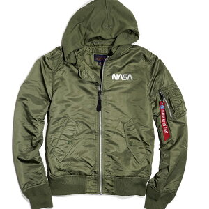 At@C_Xg[Y WPbg Alpha Industries L-2B NASA II Jacket WPbg MA-1 AE^[ tCgWPbg ~^[ iT {o[WPbg MA-1 p[J[ t[h t[hWPbg 
