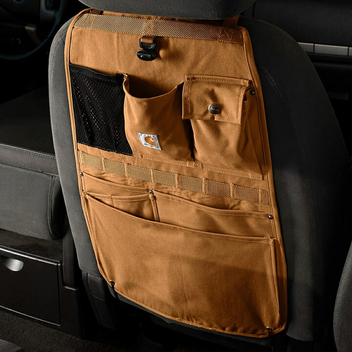 楽天市場】カーハート シートカバー SEAT BACK ORGANIZER カーハート 