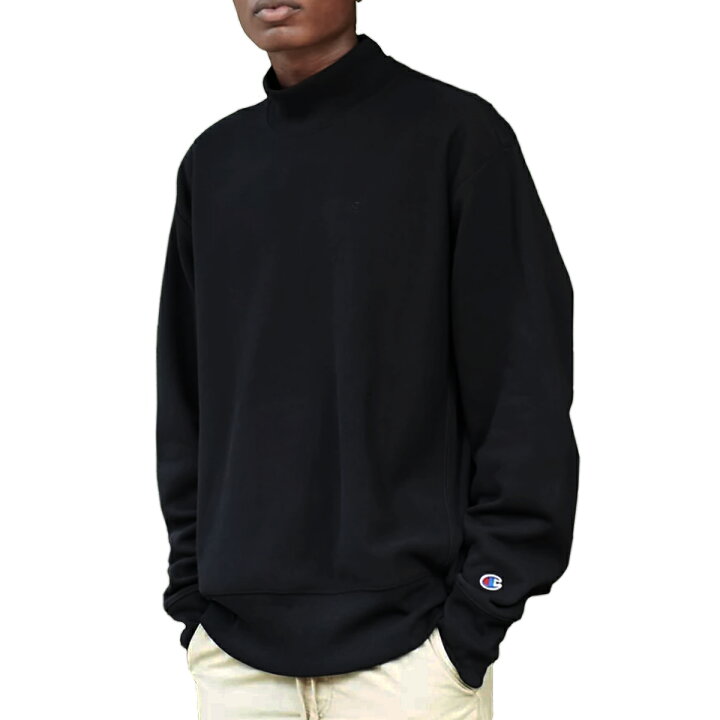 楽天市場】チャンピオン スウェット Champion REVERSE WEAVE MOCK NECK 