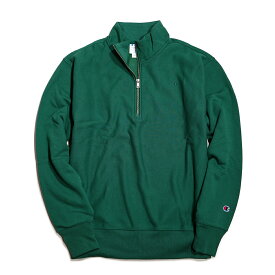 チャンピオン スウェット Champion REVERSE WEAVE ZIP MOCK NECK SWEATSHIRT リバースウィーブ ジップ モックネック プルオーバー スウェット メンズ チャンピオン モックネック クルーネック プルオーバー メンズ トレーナー ロゴ スウェット メンズ mens USA企画 海外限定