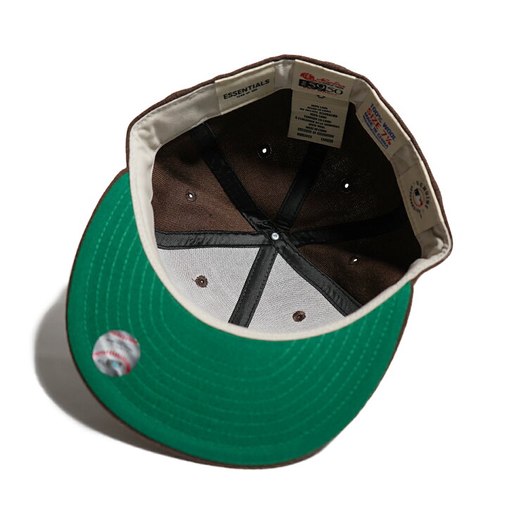 楽天市場】NEW ERA×FEAR OF GOD ESSENTIALS - 59FIFTY FITTED CAP 