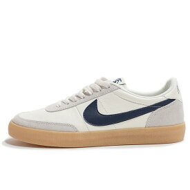 ナイキ NIKE KILLSHOT 2 LEATHER SNEAKER ナイキ メンズ スニーカー キルショット2 レザー 432997-107 海外限定 SAIL/MIDNIGHT NAVY-GUM YELLOW ホワイトレザー 白靴 白 ホワイト ネイビー