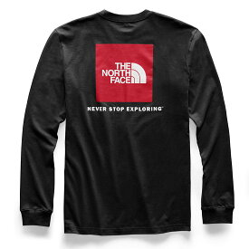 ザ ノースフェイス ロンT The North Face RED BOX LS TEE ノースフェイス Tシャツ メンズ レッドボックス ロングスリーブ Tシャツ グラフィック ロングスリーブ プリント ロンT 長袖Tシャツ クルーネック Tシャツ ロングTシャツ Tシャツ メンズ USA USA企画 海外限定