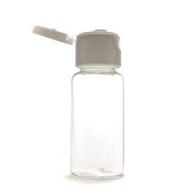 プラスチック容器 15mL【ヒンジキャップ：ホワイト】【270個入り/ロット 送料無料】