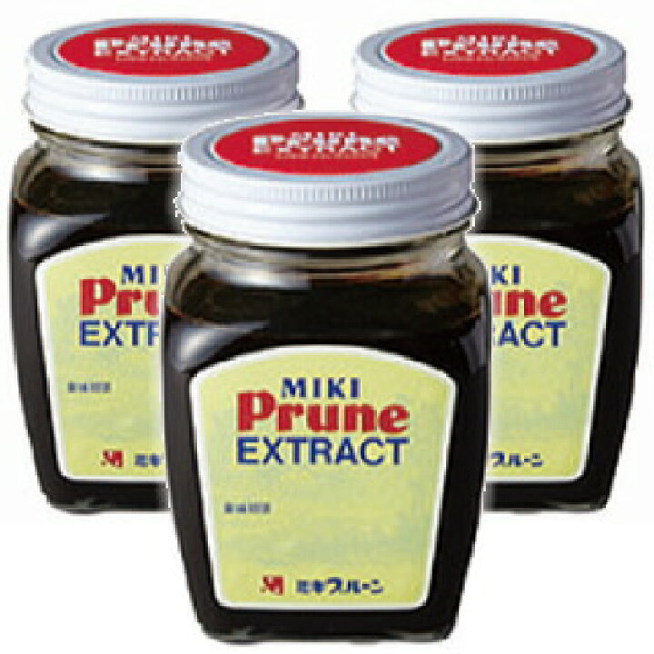 楽天市場】栄養補助食品【ミキプルーン エキストラクト】 280g ×3本 