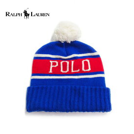 POLO RALPH LAUREN ポロ ラルフローレンスタジアム ビーニー ハット ニットキャップ ロイヤルPOLO USA STADIUM HAT