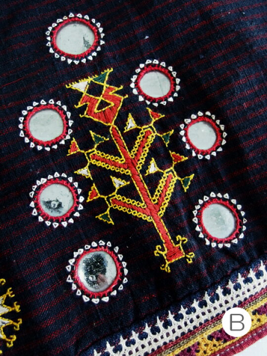 楽天市場】ミラーワーク刺繍プルオーバー トップス ブラウス インドの 