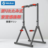 懸垂 懸垂マシン ぶら下がり健康器 懸垂器具 チンニングスタンド WASAI(ワサイ)JH010