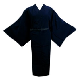 【訳有り 少難あり】 長襦袢 長じゅばん メンズ 男性 洗える 濃紺 M L LL お仕立て上がり 和装 着物 下着 大きいサイズ 2L 長地袢 男物 紳士用 無地 きもの 和服 カラー プレタ 紺色