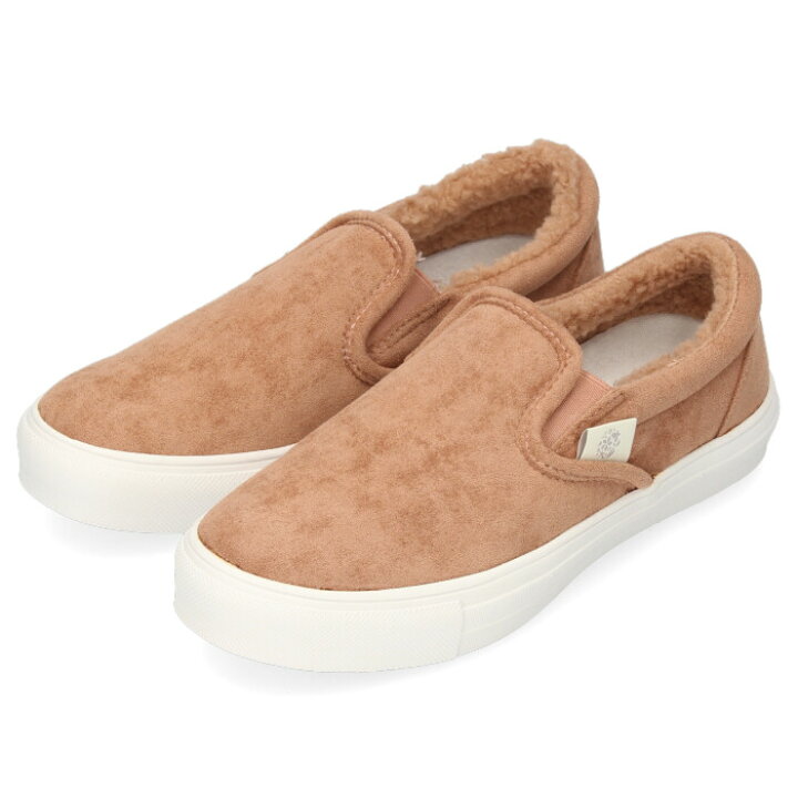 楽天市場 在庫限り アースミュージック エコロジー ブルーレーベル スニーカー スリッポン 靴 6530 シューズ ボア 3e ワイズ レディース ピンクベージュ グレー Parade ワシントン靴店