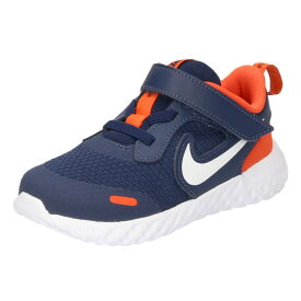 【20日はクーポンで5%オフ】ナイキ ベビー キッズ レボリューション 5 スニーカー NIKE REVOLUTION 5（TDV）BQ5673-410 ネイビー 子供 セール