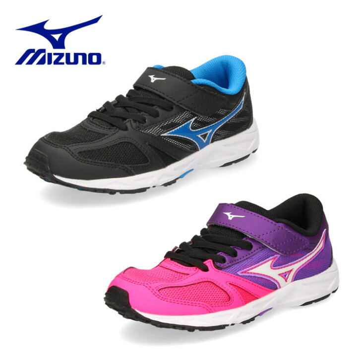 楽天市場 40 Off ミズノ Mizuno スピードスタッズ ベルト K1gc1940 キッズ ジュニア スニーカー ブラック ピンク パープル 子供靴 セール Parade ワシントン靴店