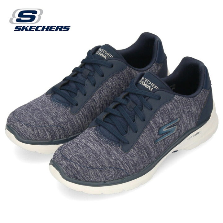 楽天市場 Off スケッチャーズ レディース スニーカー Go Walk 6 Magic Melody Nvw ネイビー ホワイト Skechers セール Parade ワシントン靴店