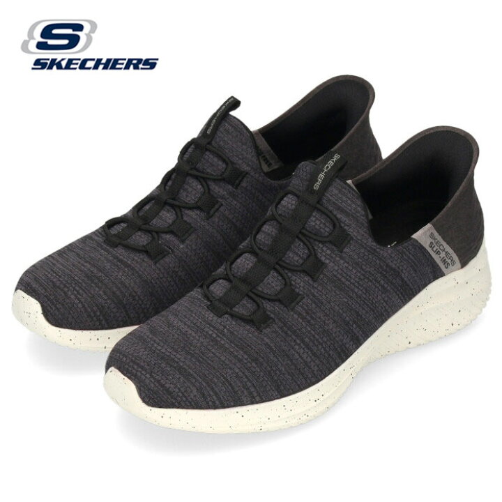 楽天市場 スケッチャーズ スニーカー メンズ スリッポン 黒 Ultra Flex 3 0 Blk Slip Ins スリップインズ ブラック カジュアル シューズ Skechers 靴 Parade ワシントン靴店