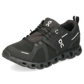 オン レディース スニーカー On Cloud 5 Waterproof クラウド 5 ウオータープルーフ 59.98838 All Black タウンユース 防水