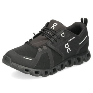 オン レディース スニーカー On Cloud 5 Waterproof クラウド 5 ウオータープルーフ 59.98838 All Black タウンユース 防水