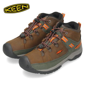 キーン トレッキングシューズ 子供靴 キッズ 防水 KEEN アウトドア ビッグキッズ ターギー ミッド 防水ハイキングシューズ 撥水 防滑 1026299 セール 【tki】