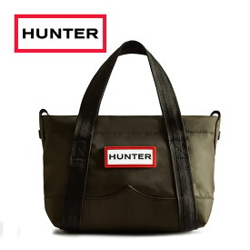 ハンター ミニトートバッグ 小さめ 鞄 ショルダー HUNTER ナイロン ミニ トップ クリップ 1203 手提げバッグ 2way NYLON TOPCLIP TOTE MINI