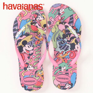 �n���C�A�i�X �r�[�`�T���_�� ���f�B�[�X �T���_�� �f�B�Y�j�[ �R���{ 4147020 SLIM DISNEY STYLISH SANDAL �r�[�T�� �n���C havaianas