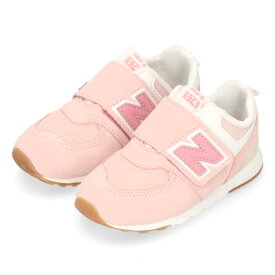 ニューバランス スニーカー キッズ ベビー new balance ベビーシューズ 女の子 NW574 CH1 ピンク 子供 靴 軽い