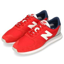 ニューバランス スニーカー メンズ new balance ランニングシューズ ローカット UL420M RS レッド ワイズ D スエード メッシュ 赤